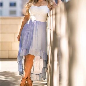 High low maxi dress